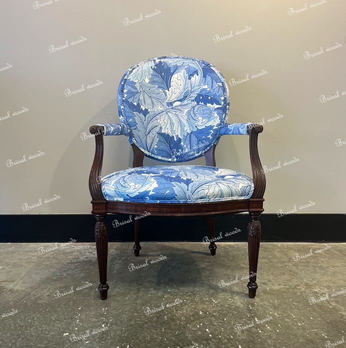 Ralph Lauren English Roll Arm Sofa Chair